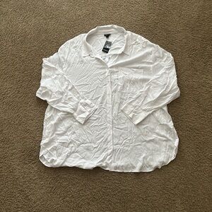 White collared button down shirt